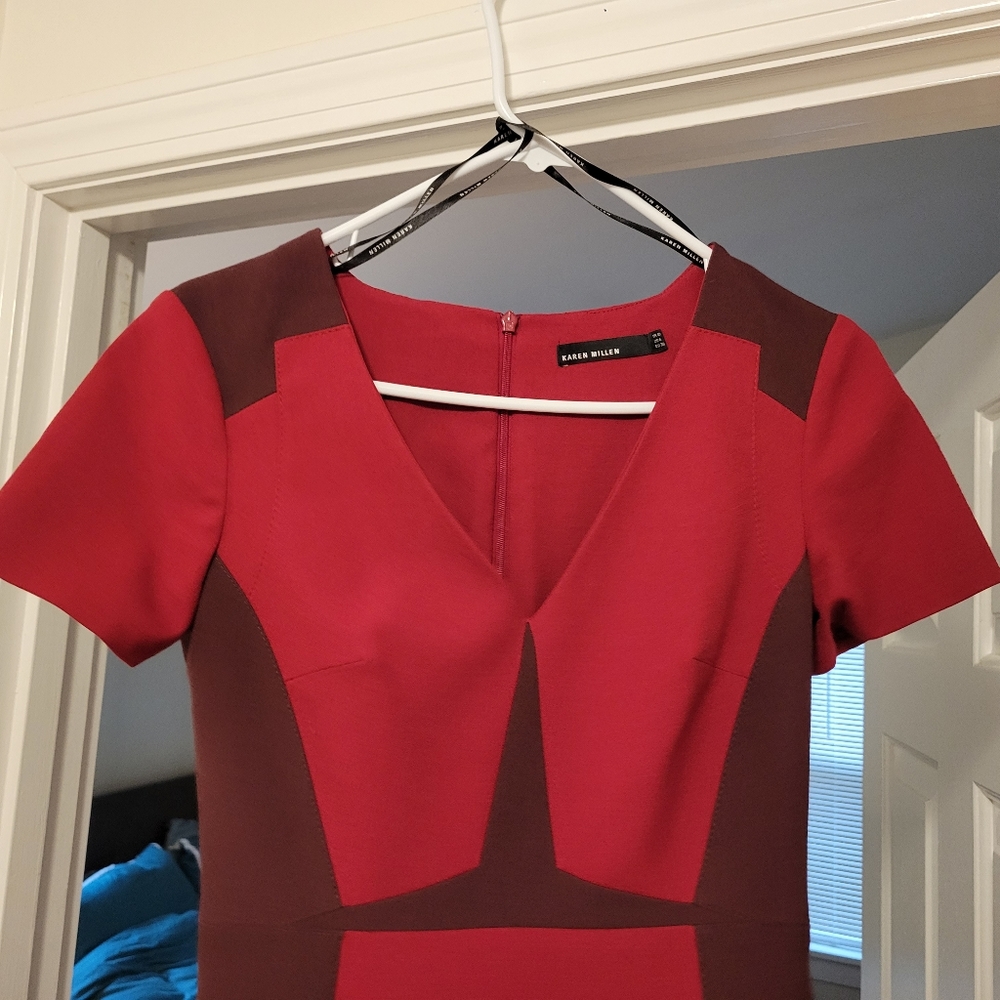 Raspberry dress - Picture 2 of 5